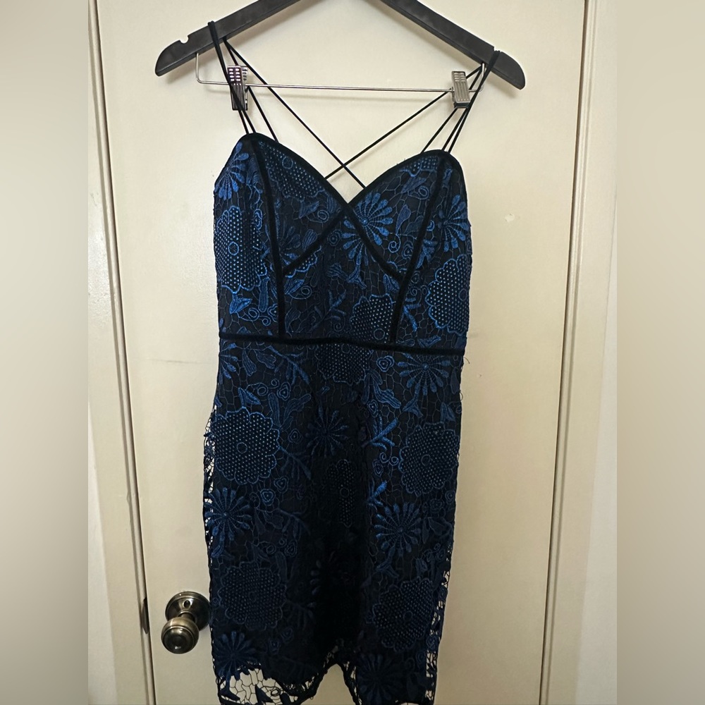 GUESS Adina Lace Bodycon Dress